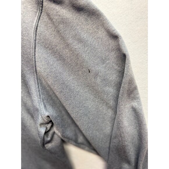 Under Armour USMC Gray Hoodie Sweatshirt Large Cotton Blend With Kangaroo Pocket - Picture 5 of 12